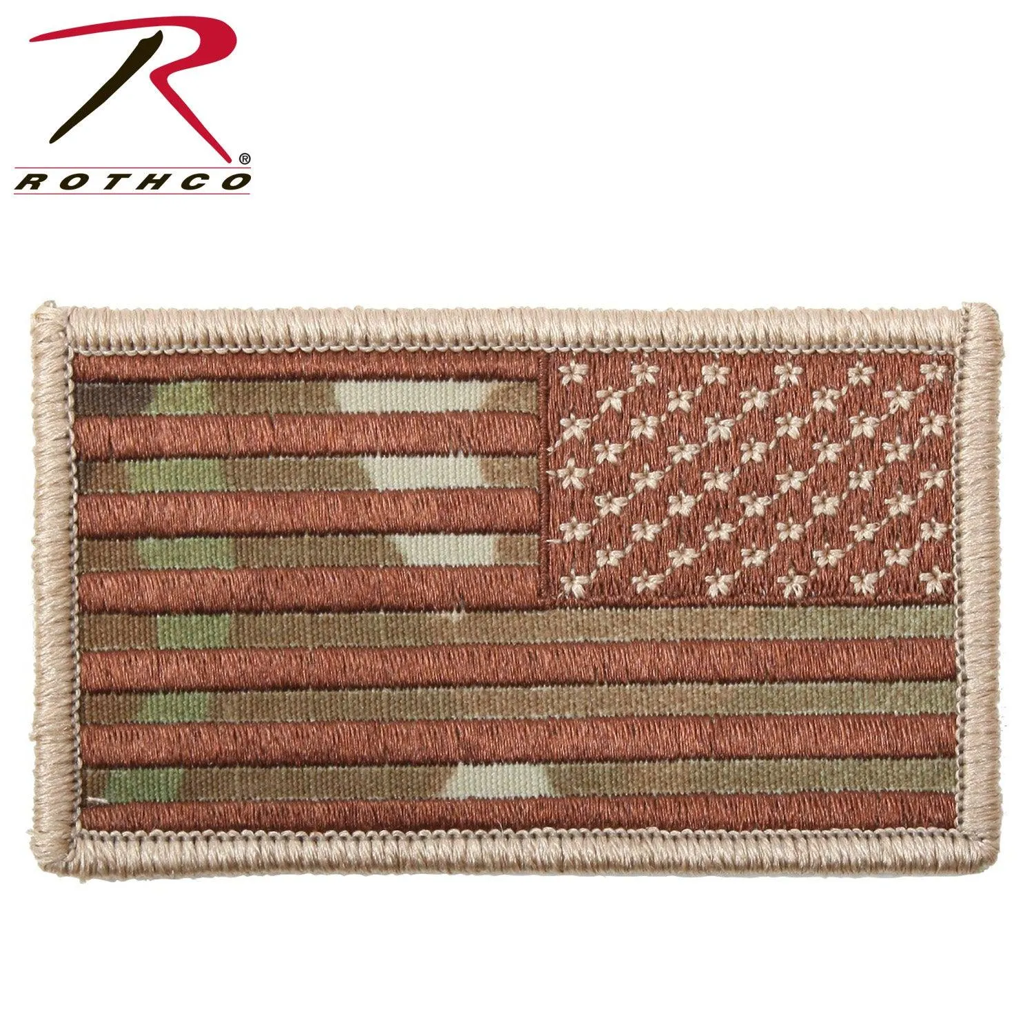 American Flag Patch - Hook Back