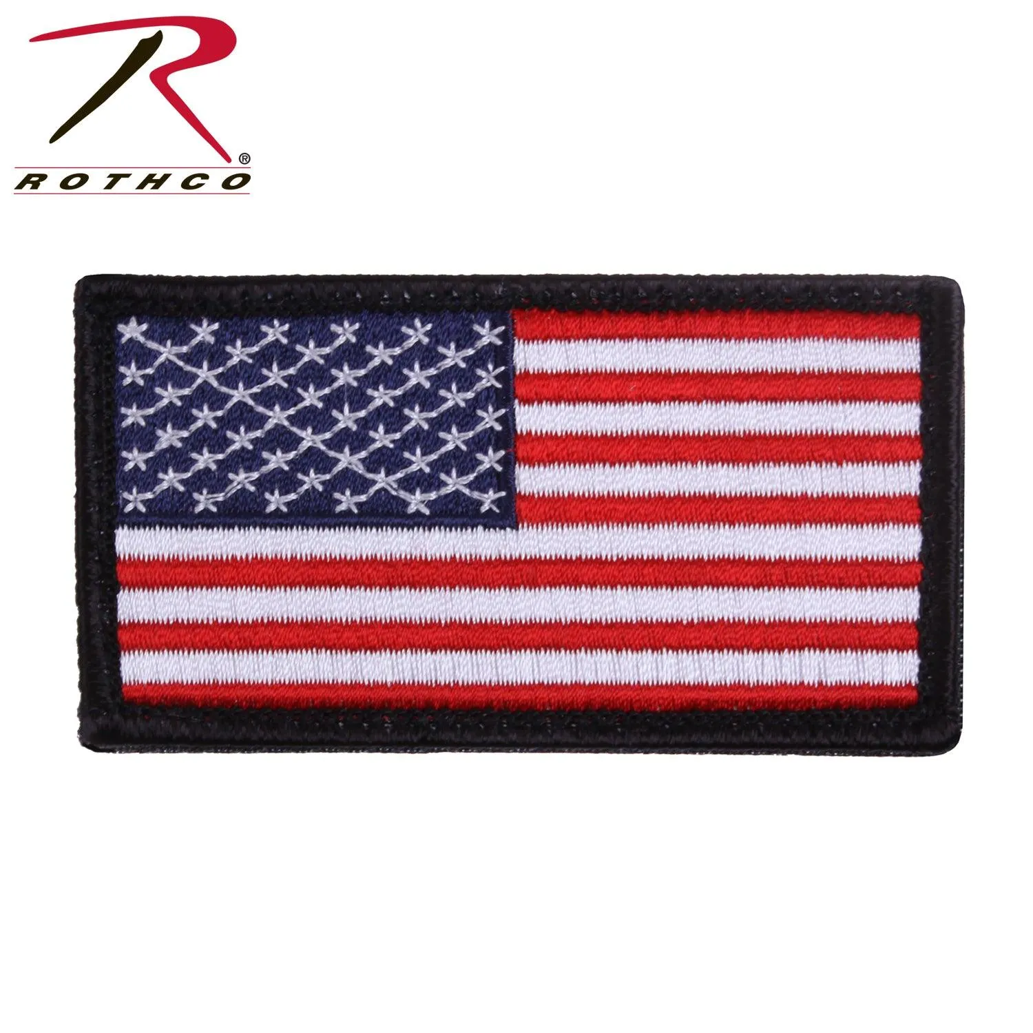 American Flag Patch - Hook Back