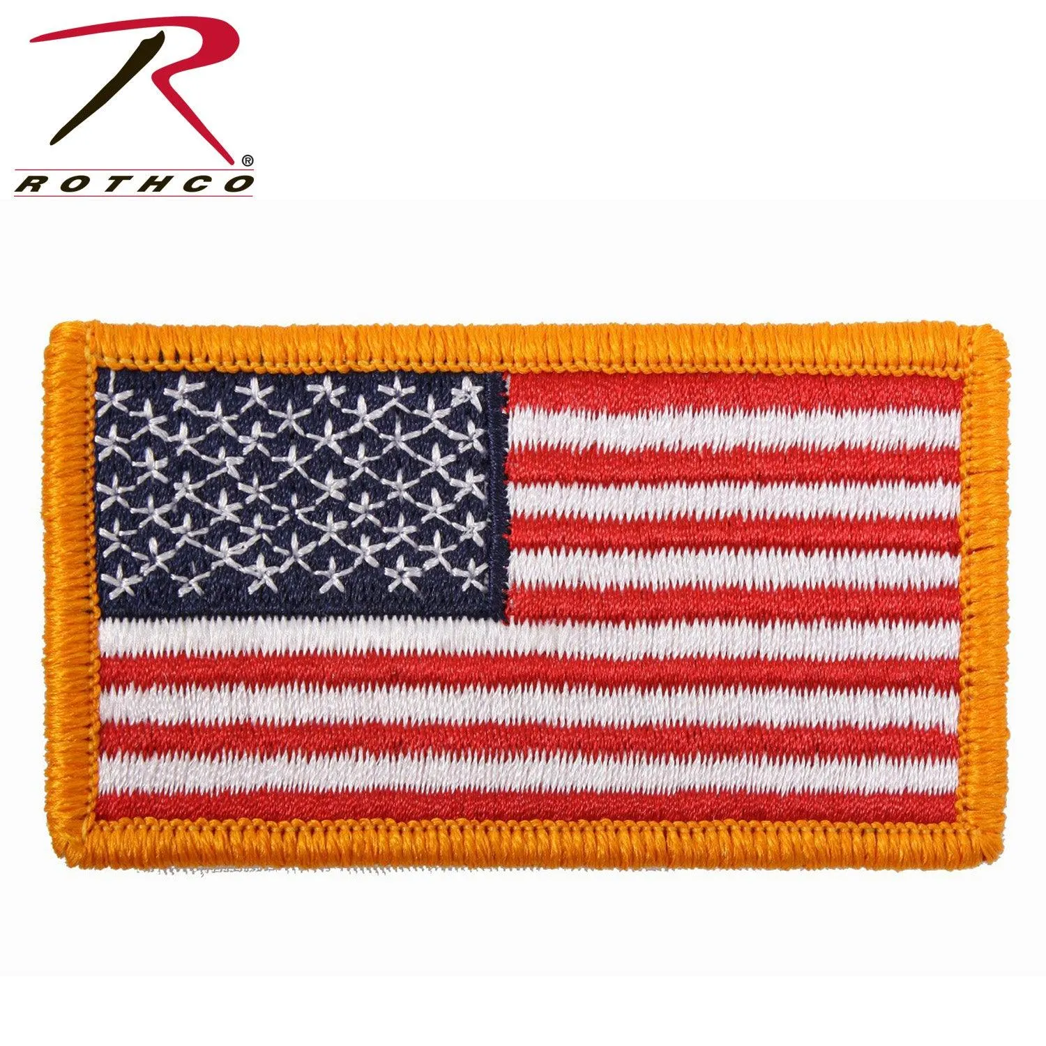 American Flag Patch - Hook Back