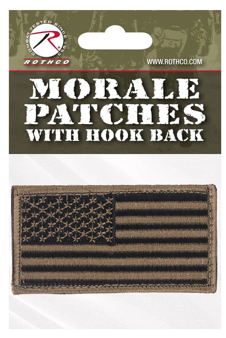 American Flag Patch - Hook Back