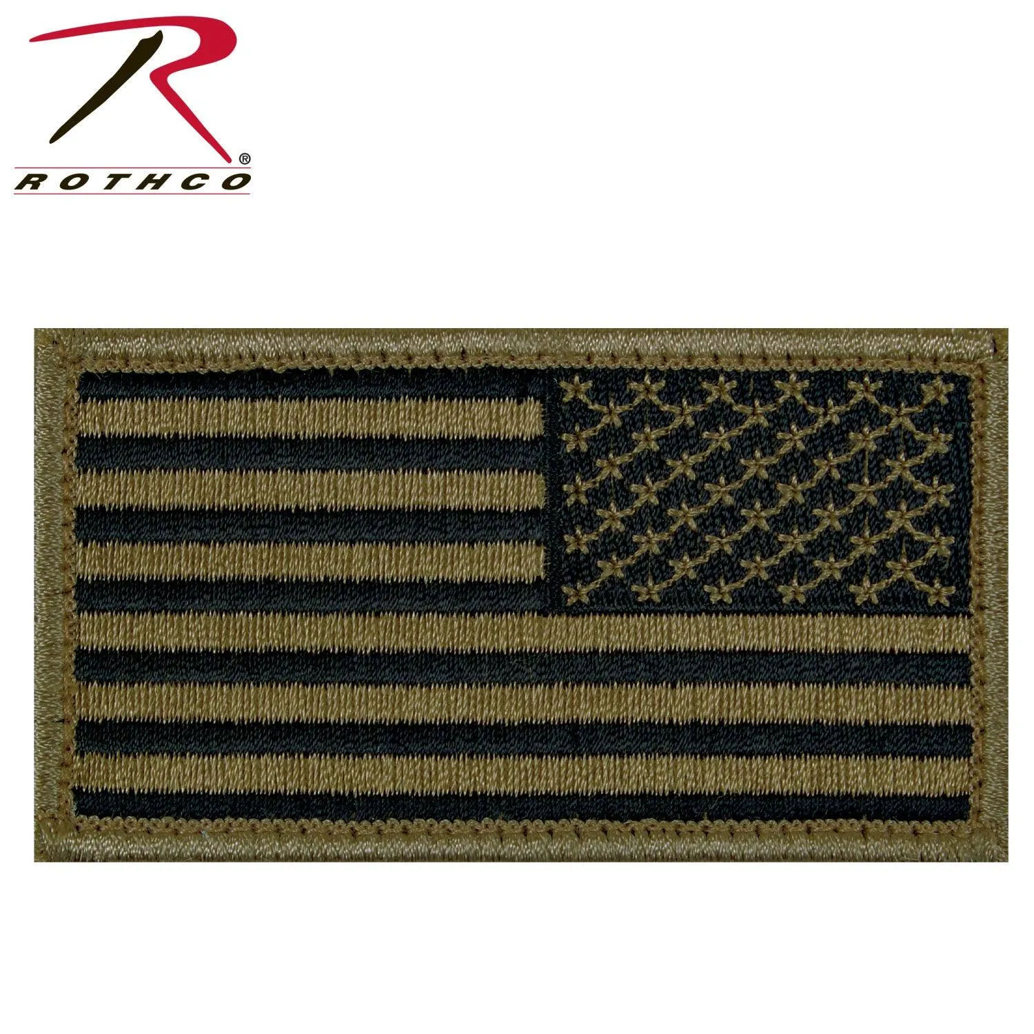 American Flag Patch - Hook Back