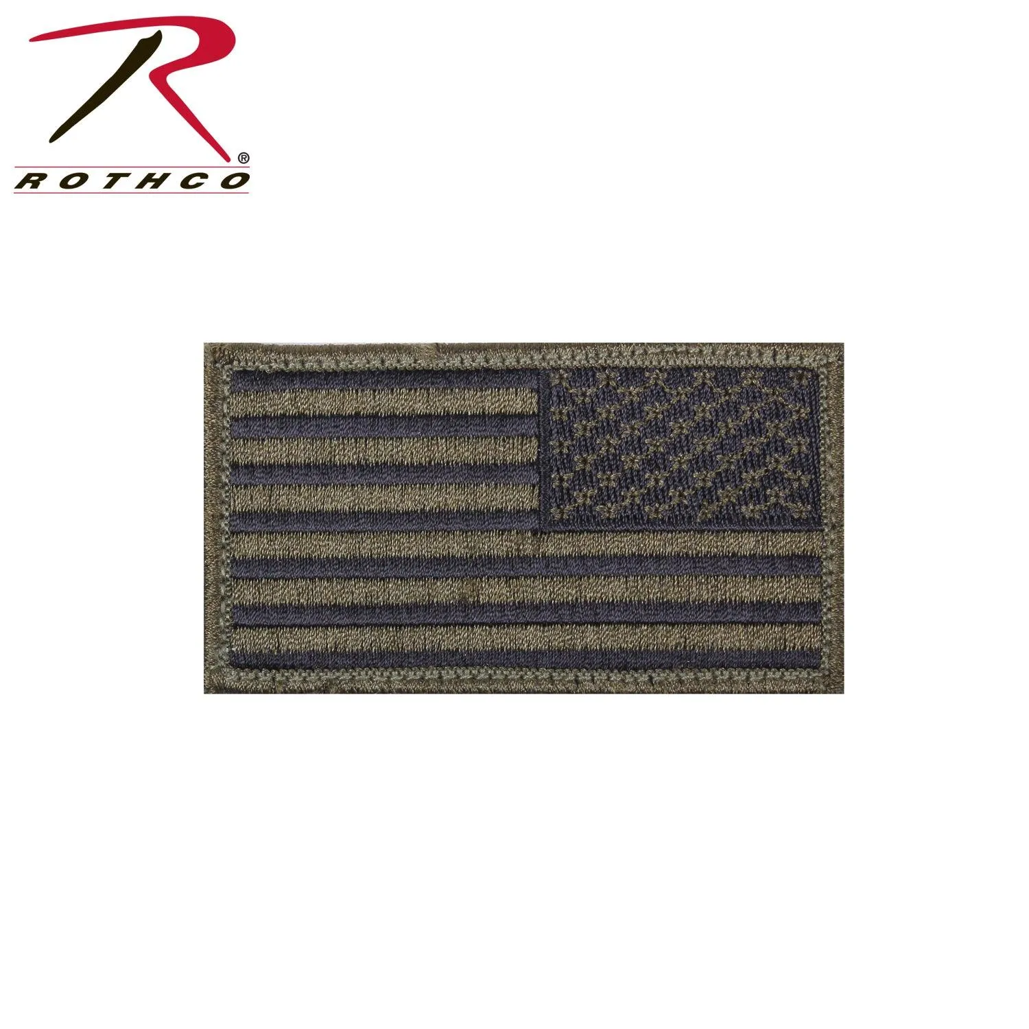 American Flag Patch - Hook Back