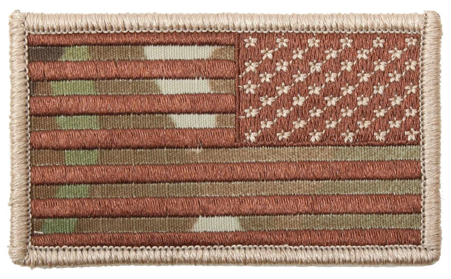 American Flag Patch - Hook Back