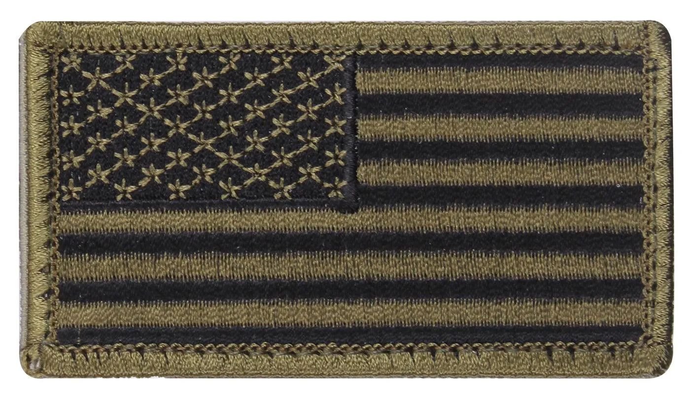 American Flag Patch - Hook Back