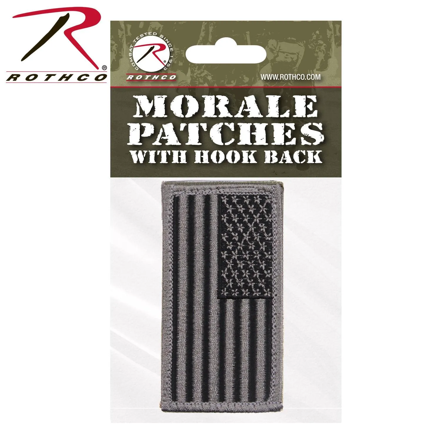 American Flag Patch - Hook Back