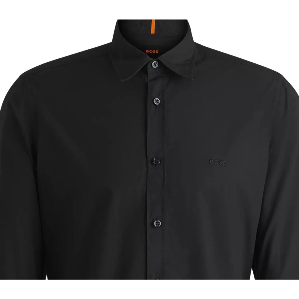 BOSS Relegant Regular Fit Black Shirt