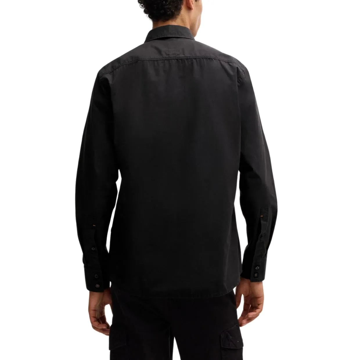 BOSS Relegant Regular Fit Black Shirt