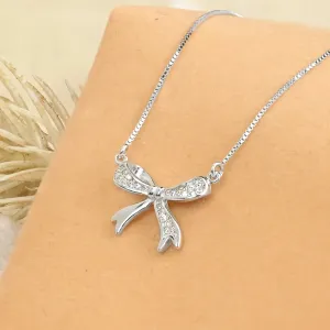 Bow Shaped Necklace