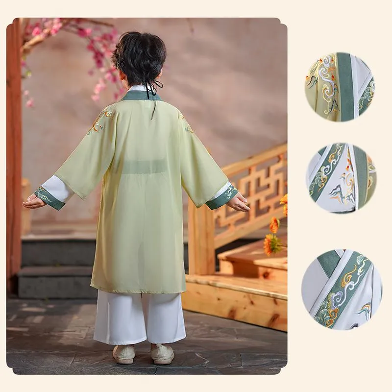 Boys' Traditional Clothing Hanfu Suit