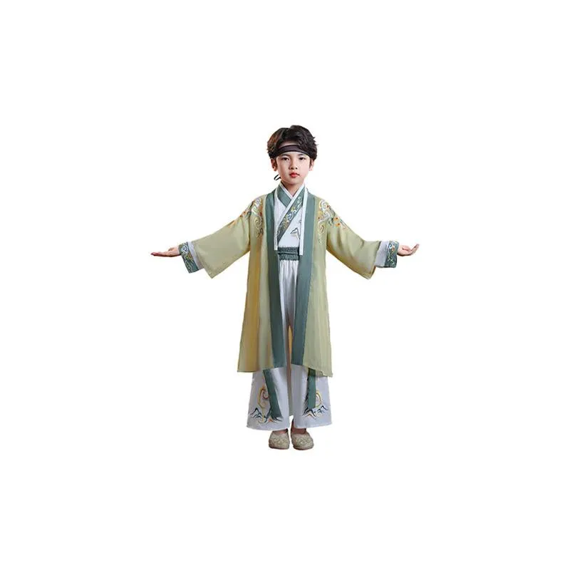 Boys' Traditional Clothing Hanfu Suit