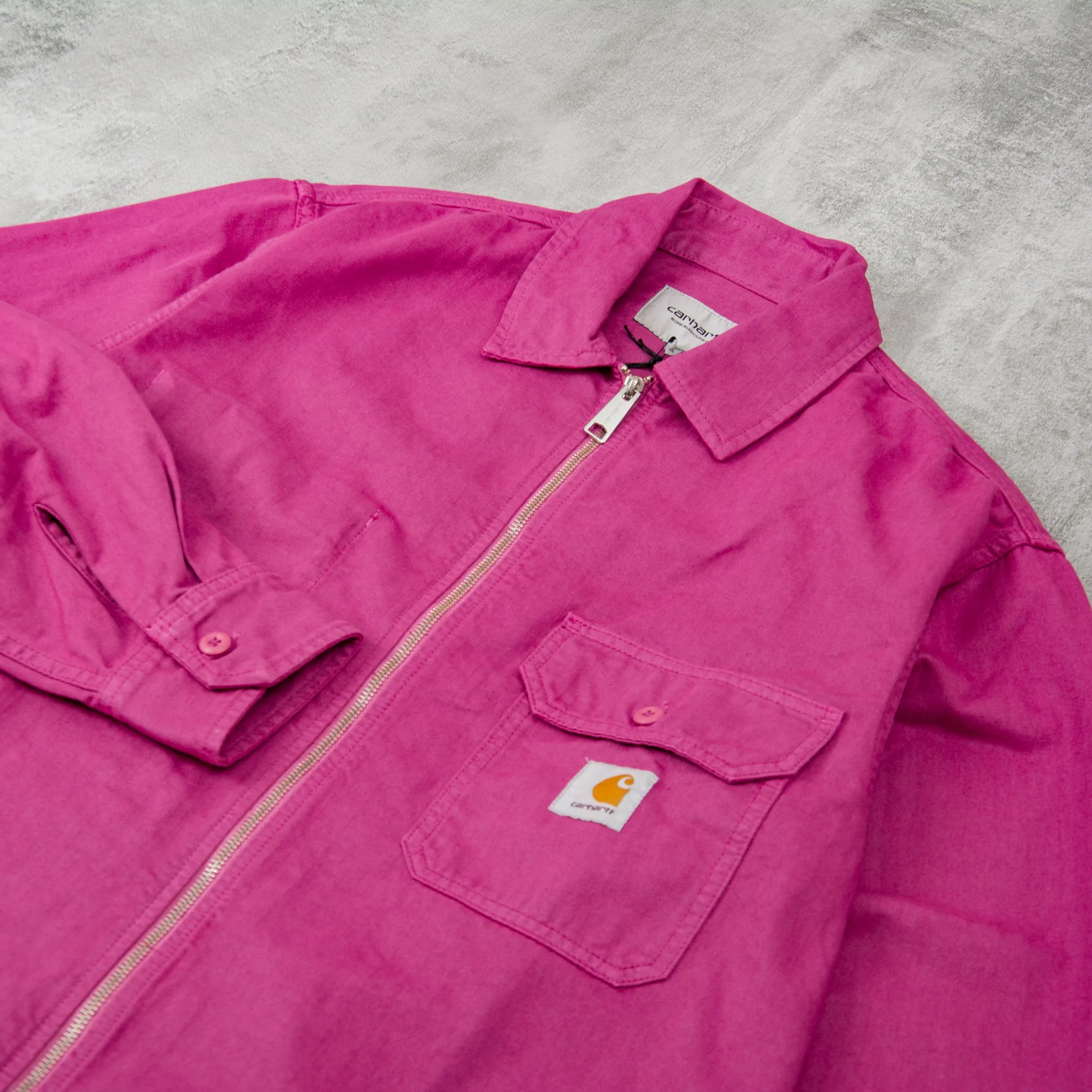 Carhartt WIP Rainer Shirt Jac - Magenta