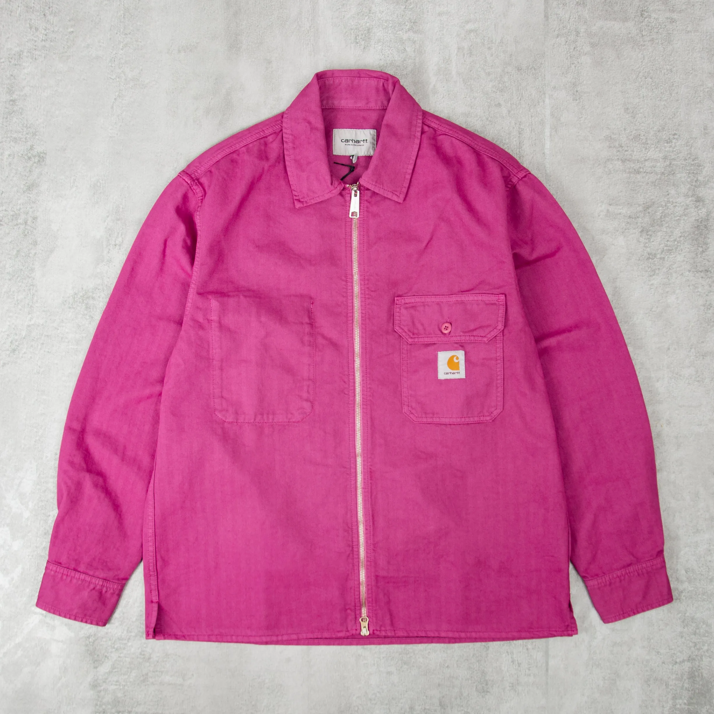 Carhartt WIP Rainer Shirt Jac - Magenta