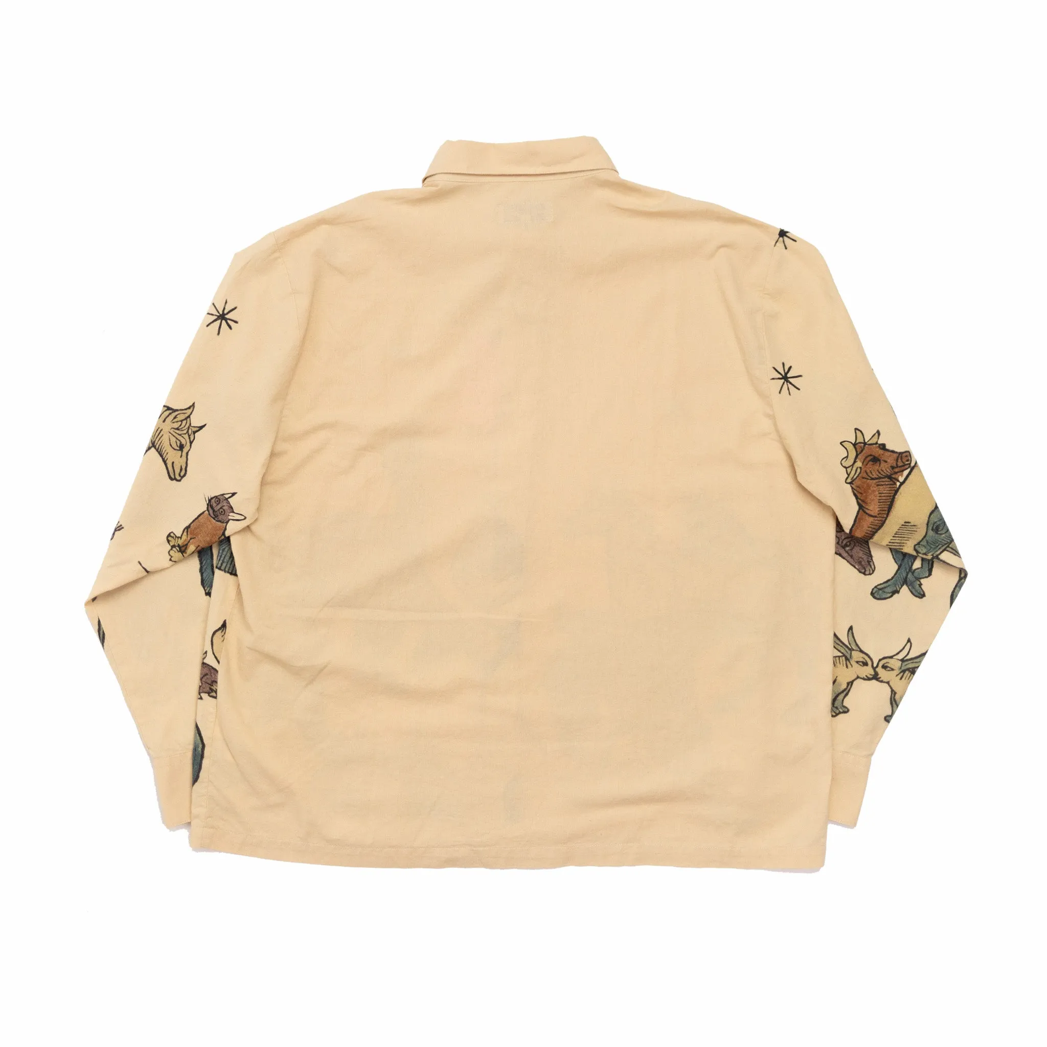 Carne Bollente Moonlight Fauna LS Shirt (Beige)