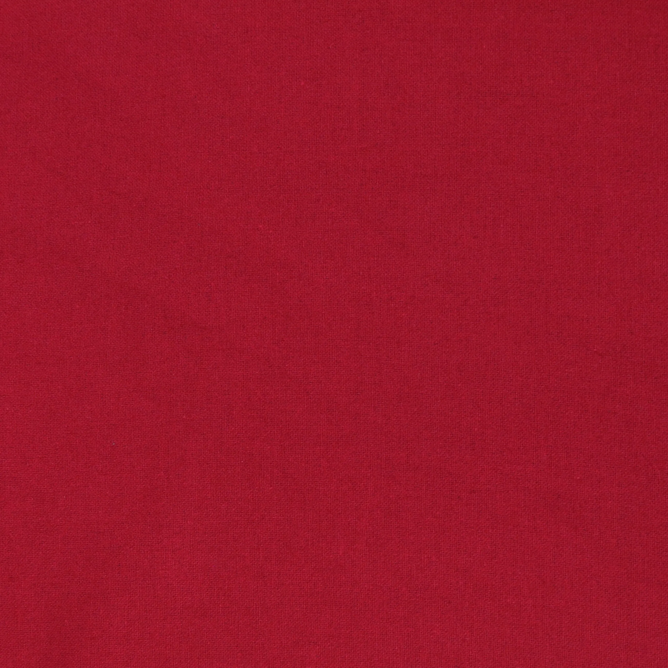 Cotton Linen Blend - Red