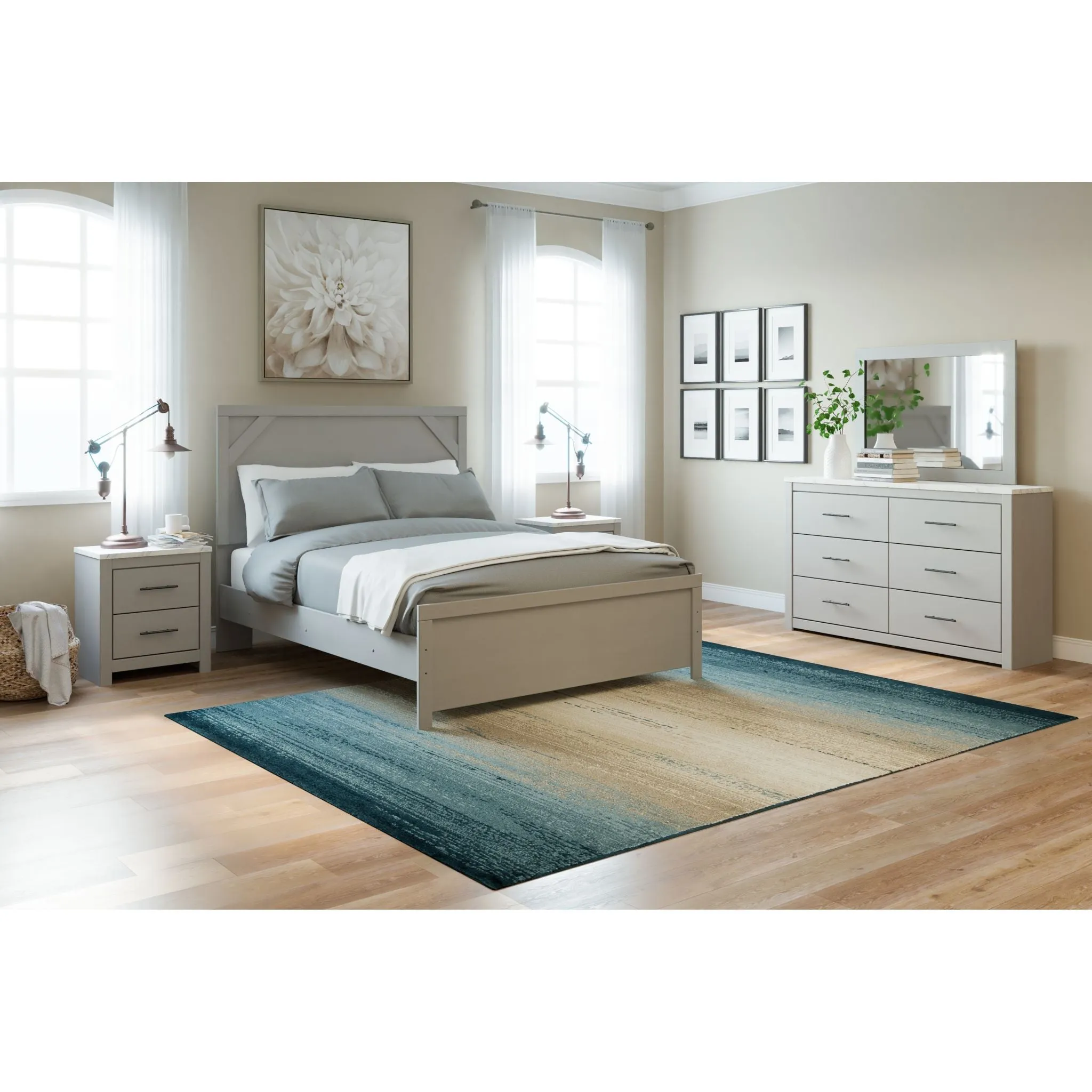 Cottonburg 5 Piece Panel Bedroom