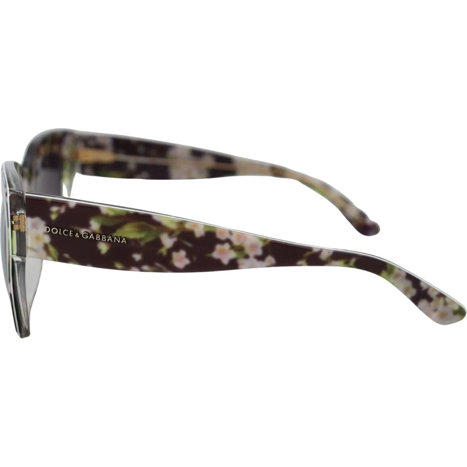 Dolce & Gabbana Elegant Black Multicolor Gradient Sunglasses