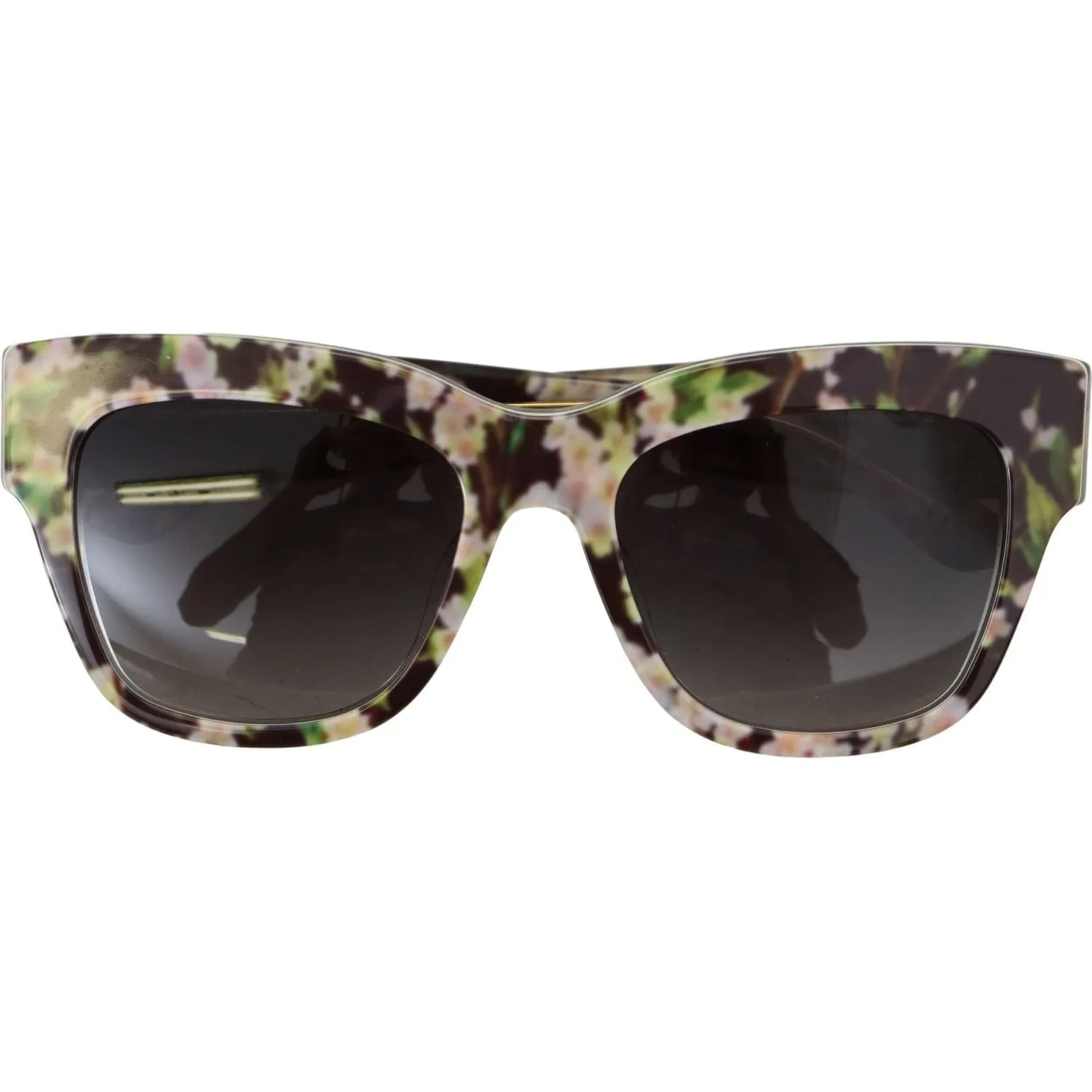 Dolce & Gabbana Elegant Black Multicolor Gradient Sunglasses