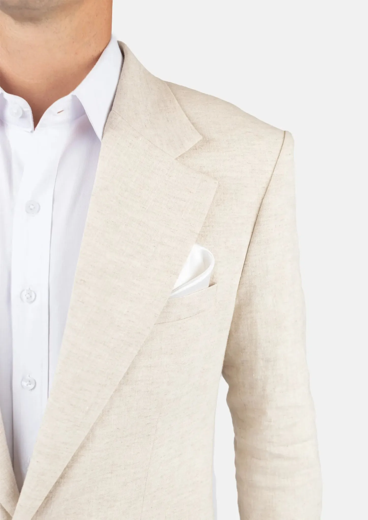 Eldridge Sand Linen Suit