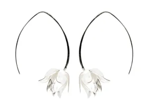 Floral Wishbone Earrings