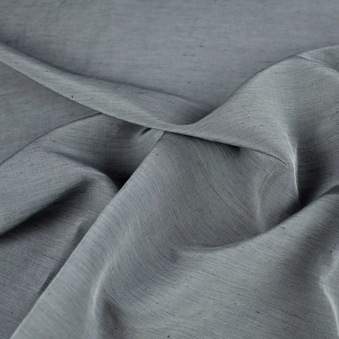 Grey Linen Blend Fabric 99948