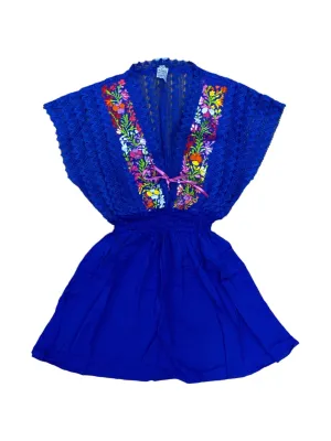 Jazmin Blouse Royal Blue