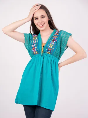 Jazmin Blouse Teal