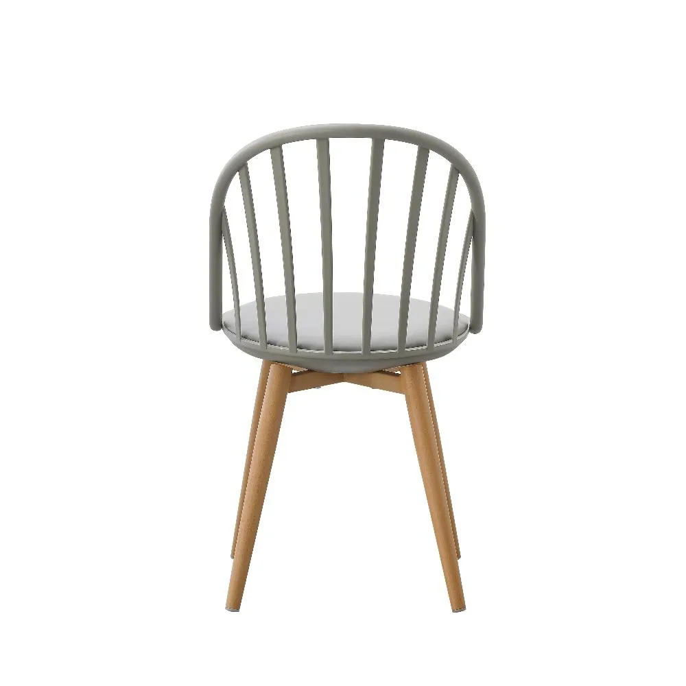 Jiri Modern Grey Upholstered Dining Chair