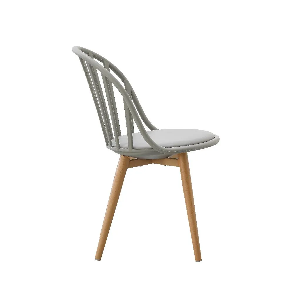 Jiri Modern Grey Upholstered Dining Chair