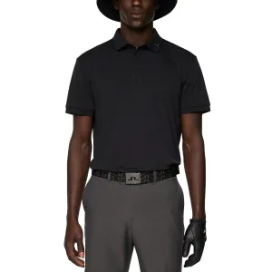 J.Lindeberg KV Regular Fit Golf Shirt - Black