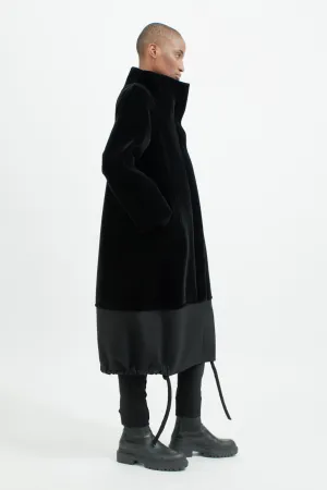 Josch Funnel Neck Long Coat