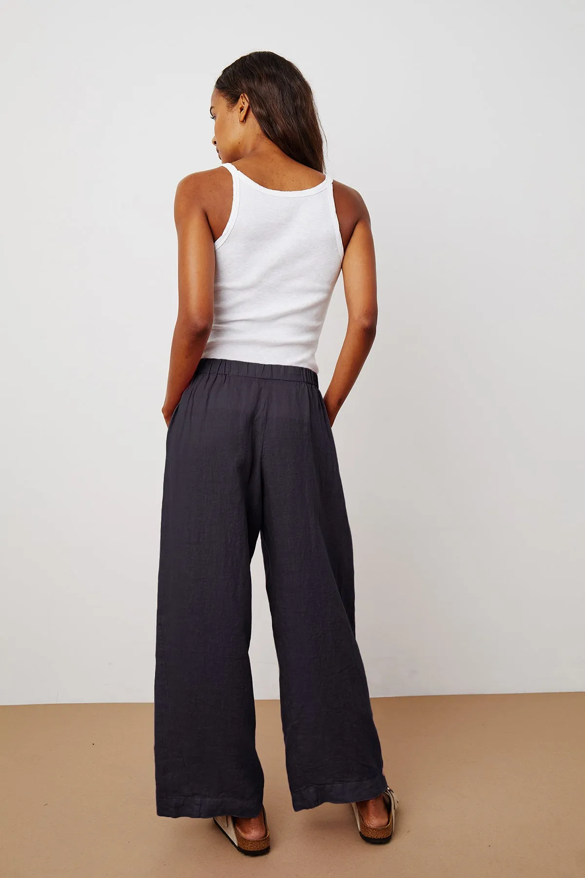 Lola | Woven Linen Pant