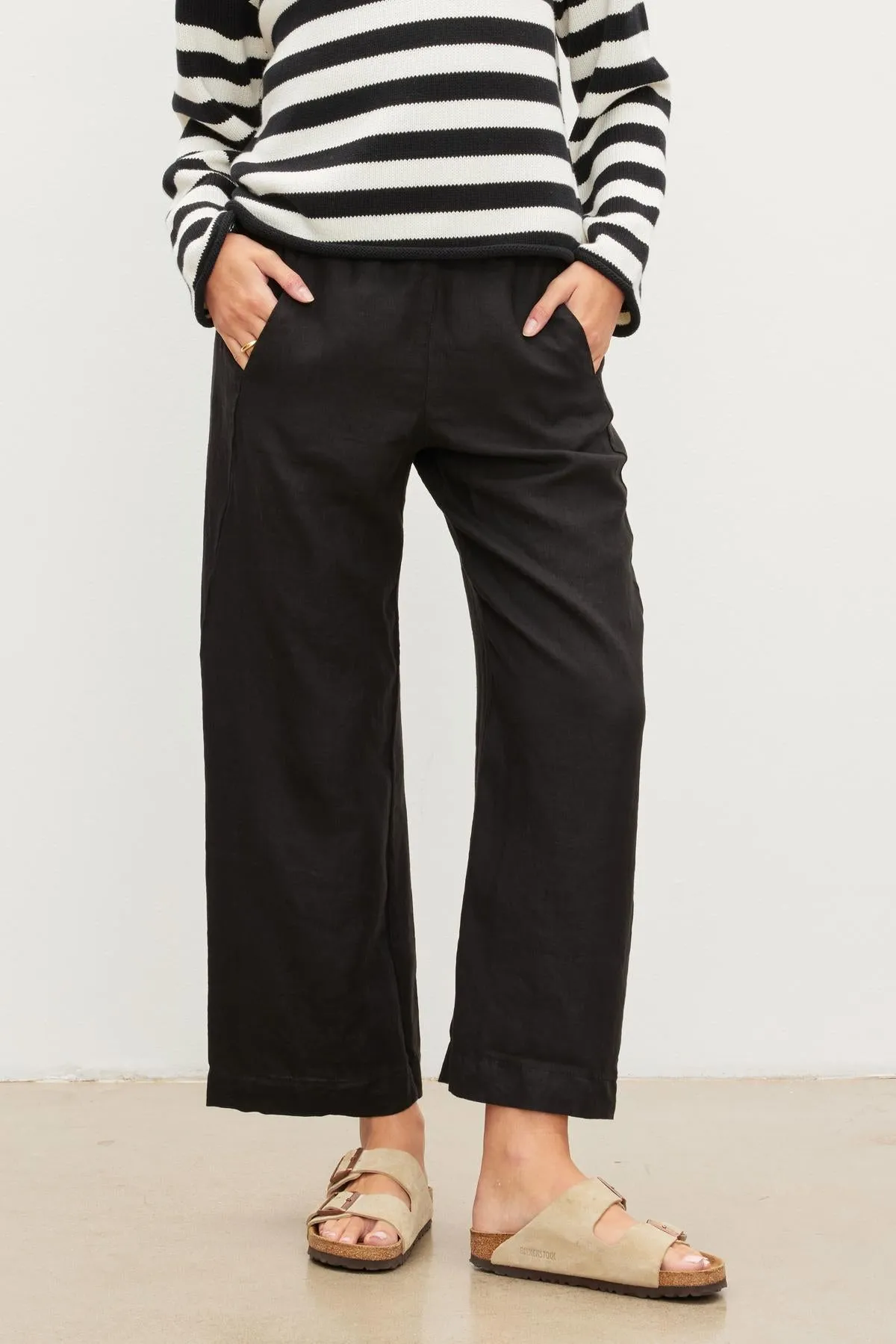 Lola | Woven Linen Pant