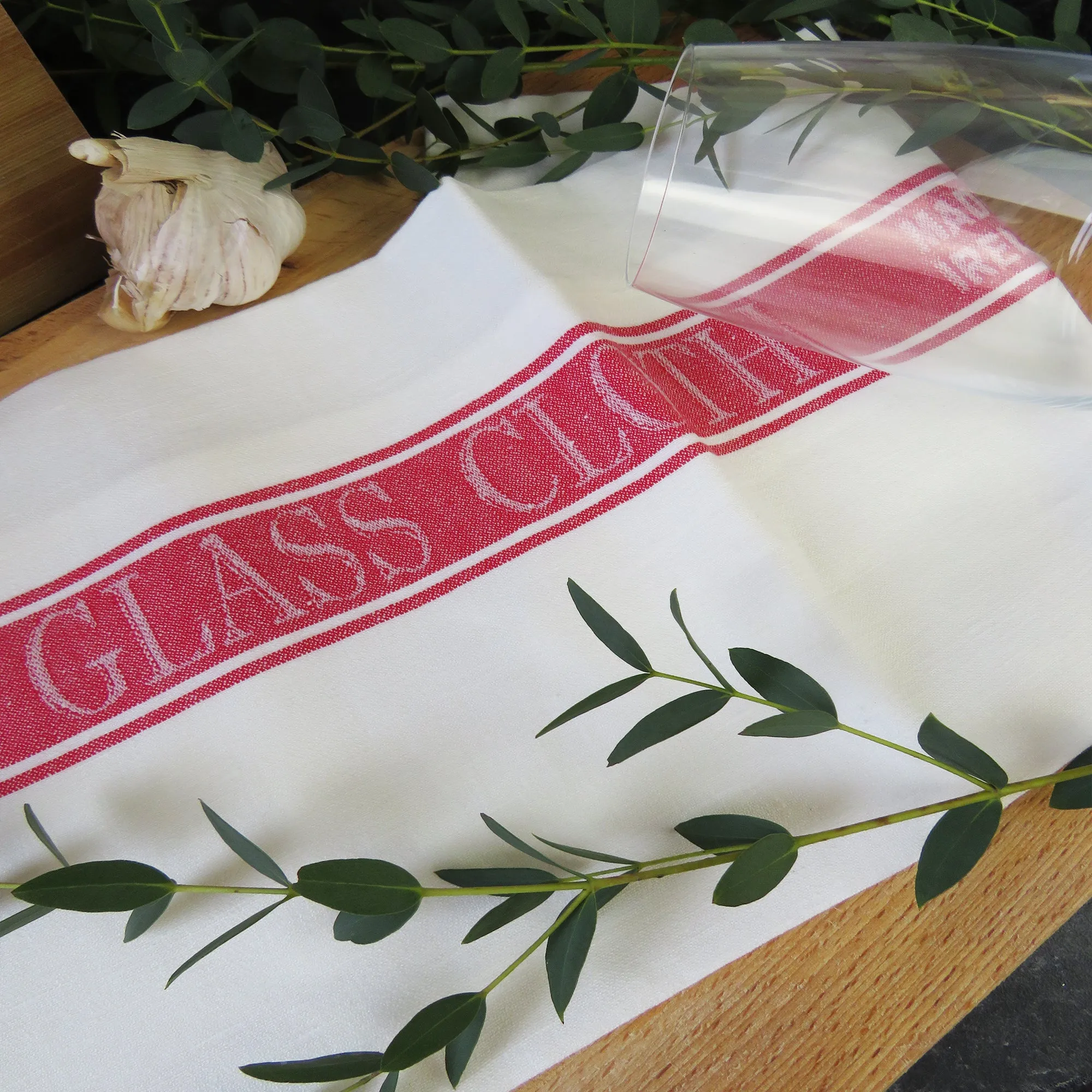 Luxury Irish Linen Glass Cloth