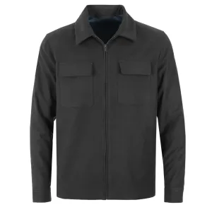 Oliver Sweeney Mens Mertola Grey Overshirt - Premium Quality