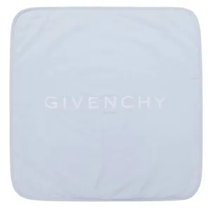 Pale Blue Logo Blanket