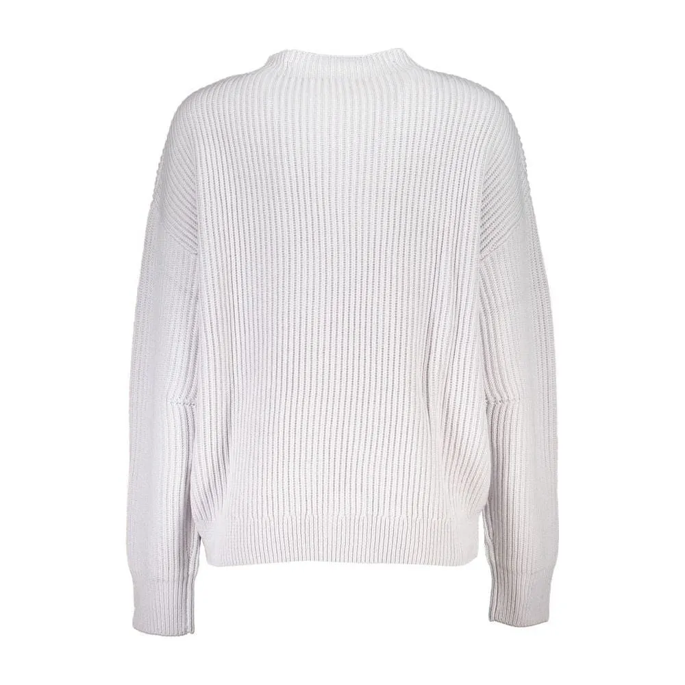 Patrizia Pepe Elegant Turtleneck Sweater with Contrast Detail