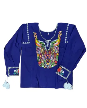 Peacock Blouse Purple