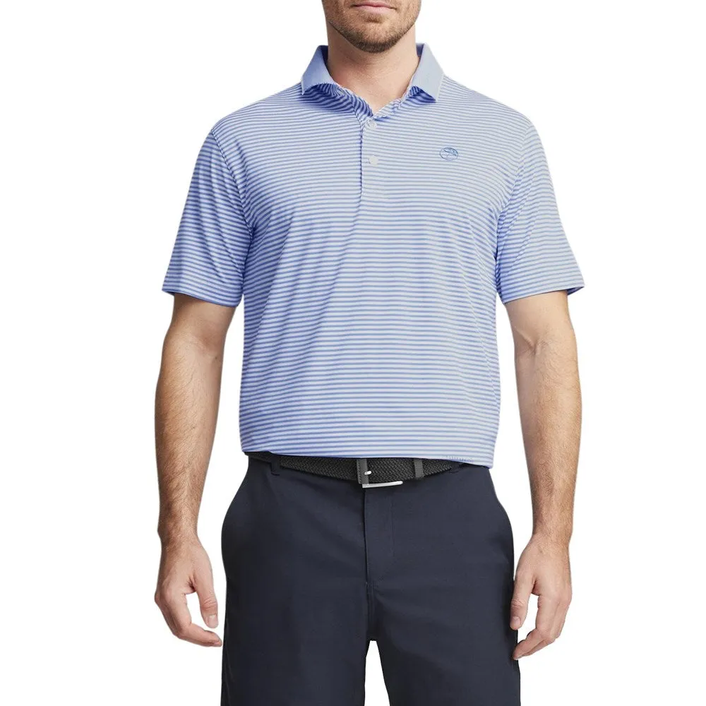 Puma AP Mattr Traditions Golf Polo Shirt - Blue Skies/White Glow