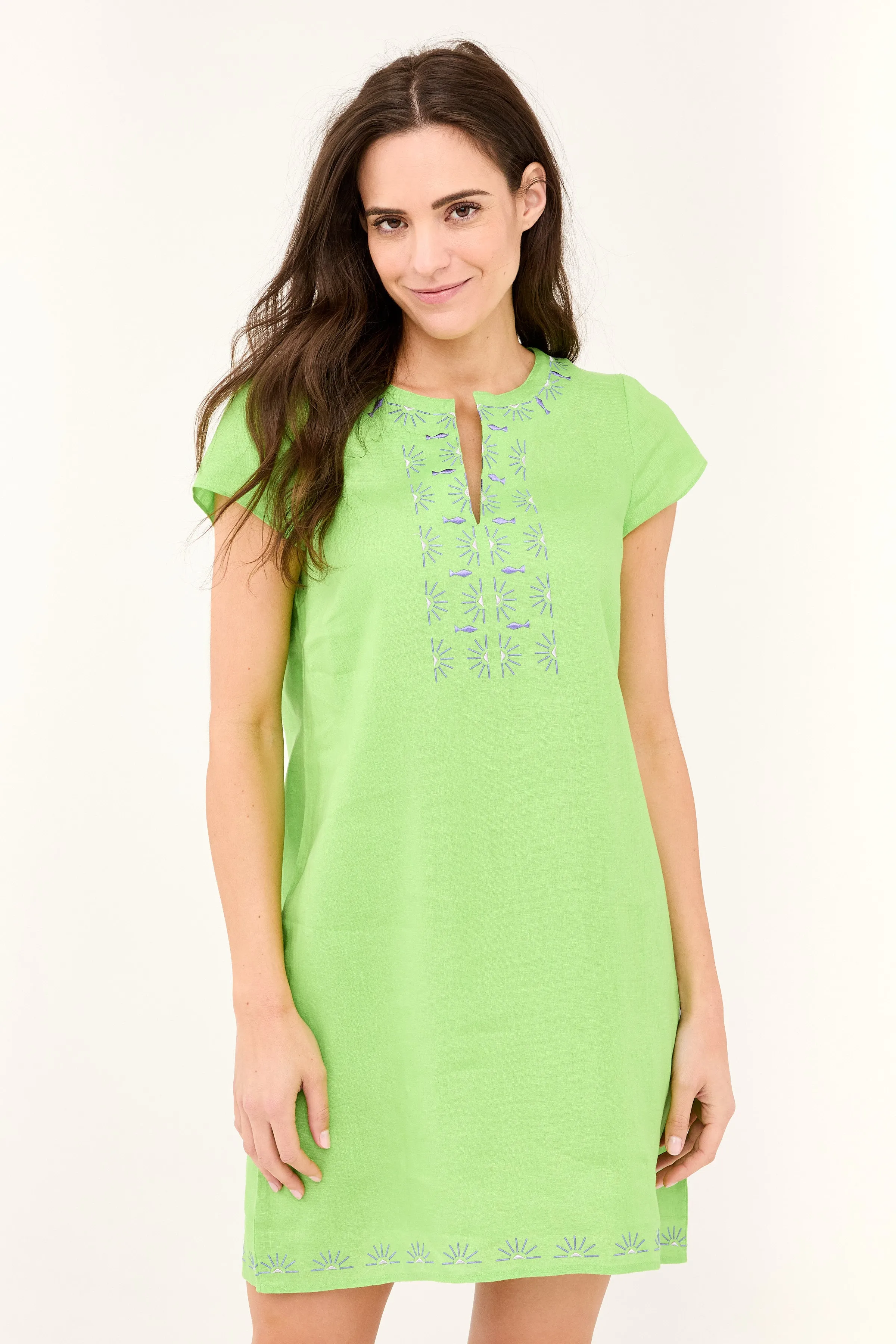 Rachel Dress - Lime