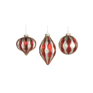 Red And Silver Hanging Ornament