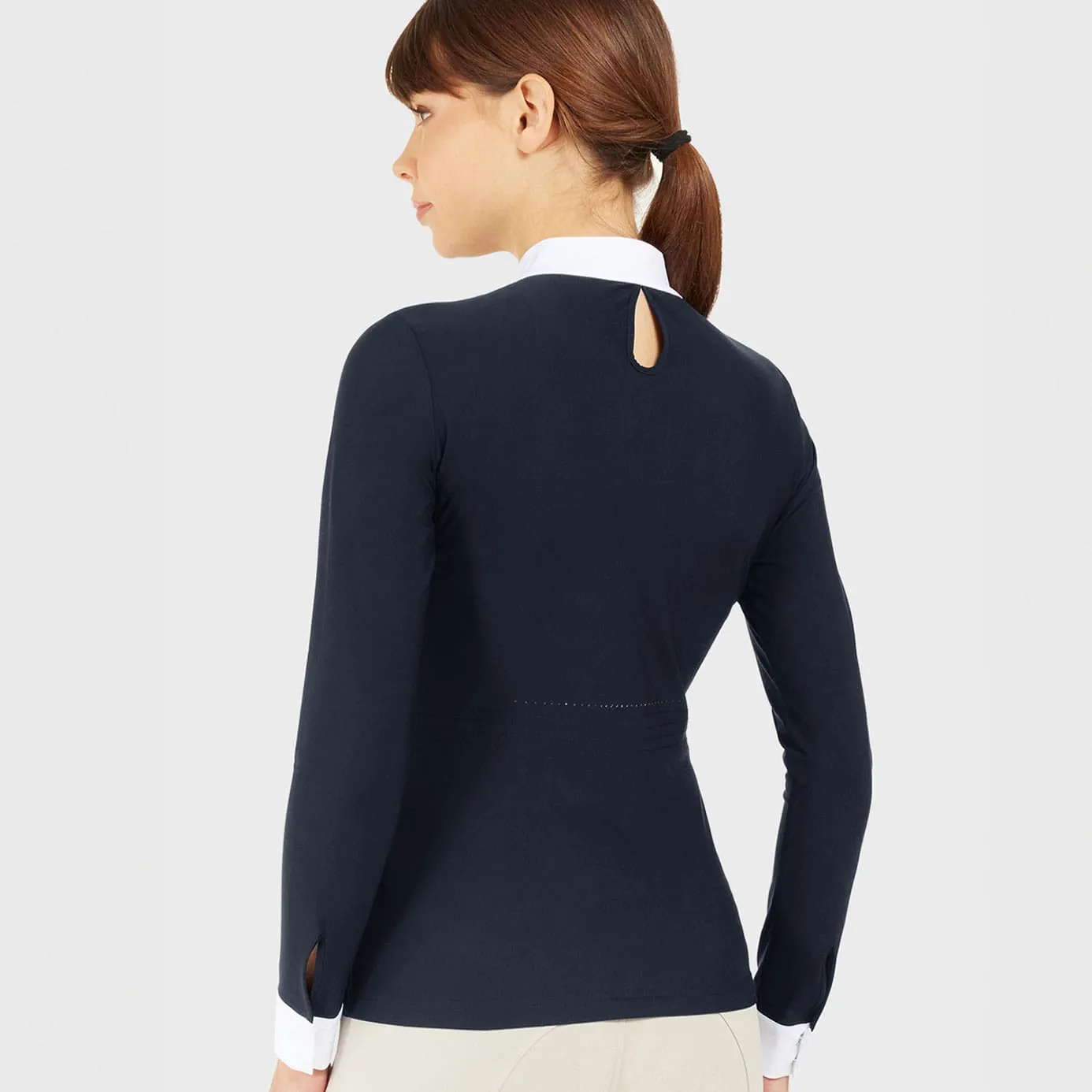 Samshield Aloise Long Sleeve Show Shirt - Navy