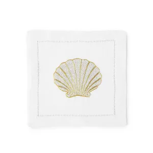 Shell Cocktail Napkins