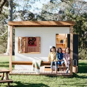 Signature Modern: Front Verandah Wooden Cubby Houses