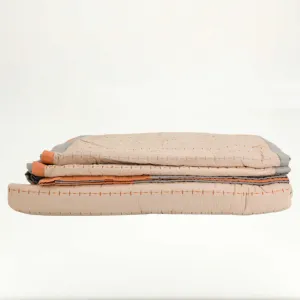 Tan Bed Set with 2 Pillow Shams (King & Queen) | 100% Cotton