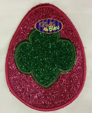 Trefoil Easter Egg  Machine Applique Embroidery Design