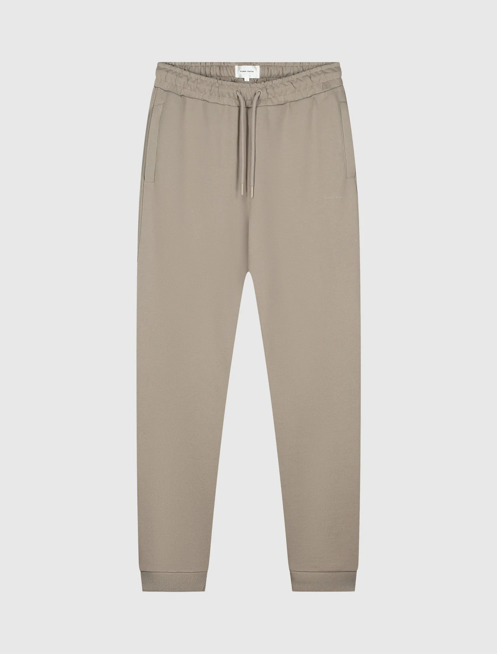 Wordmark Sweatpants | Taupe